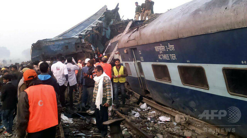 生存者 芯まで震えた 死者100人超える 印列車脱線事故 写真1枚 国際ニュース Afpbb News