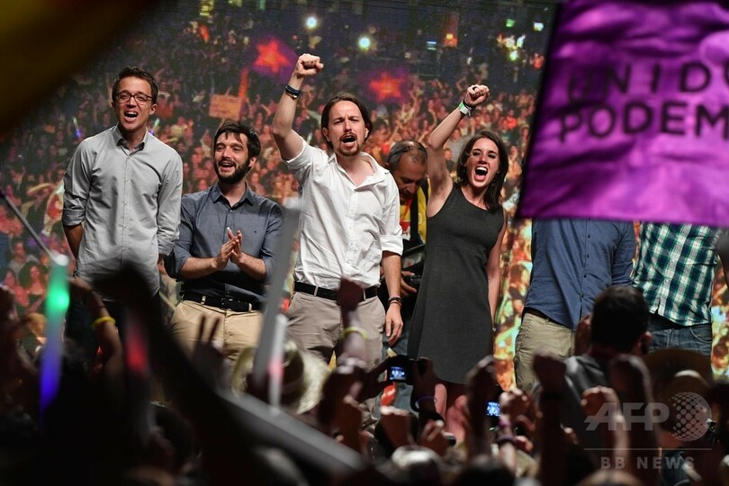 スペイン総選挙、与党が議席増も過半数割れ 反EU政党は伸び悩み