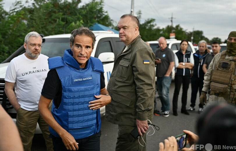 IAEA調査団のウクライナ原発入りは「極めて前向き」 ロシア