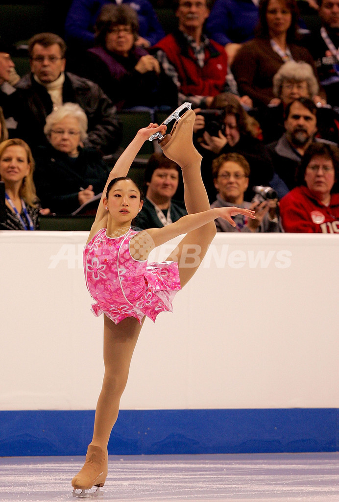 長洲未来 全米選手権SPで首位