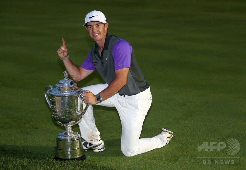 マキロイが3大会連続優勝でメジャー4勝目、全米プロゴルフ選手権