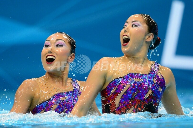 乾/小林組、シンクロナイズドスイミング・デュエットで5位