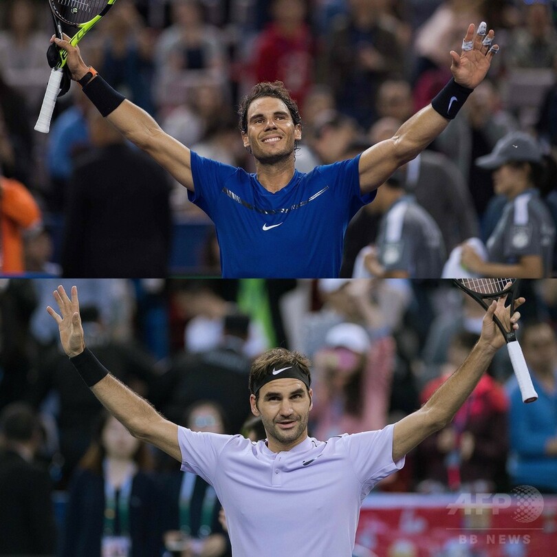 「特別」なライバル同士、ナダルとフェデラーが上海マスターズ決勝で激突