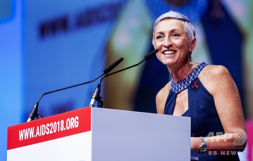 オランダで開催の国際エイズ会議、薬物依存との闘いを支援 オランダで開催の国際エイズ会議、薬物依存との闘いを支援