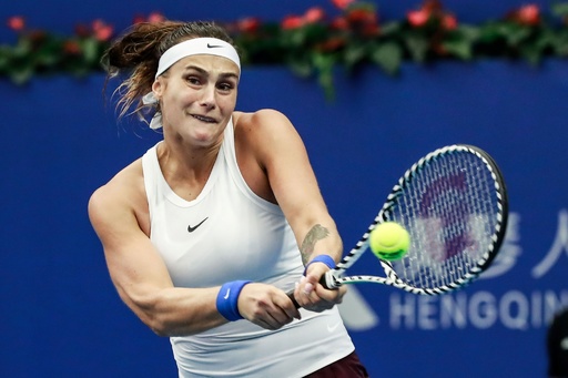 サバレンカがWTAエリート・トロフィー制覇、今季3勝はすべて中国で