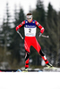 競技に臨むオーストリアのベルンハルト・グルーバー。(c)AFP/SCANPIX NORWAY/LIEN KYRRE