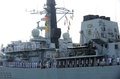 英海軍のフリゲート艦「リッチモンド」（2011年5月22日撮影、資料写真）。(c)ADEK BERRY / AFP