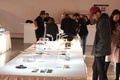 米ロサンゼルスの「ディスガスティングフード・ミュージアム」で、展示を見る来場者（2018年12月6日撮影）。(c)Robyn Beck / AFP