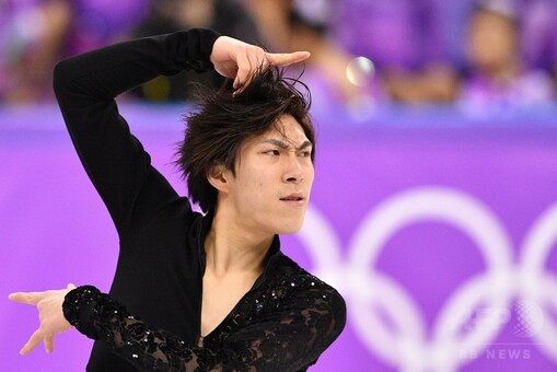 フィギュア男子SPで20位の田中刑事、平昌五輪 写真26枚 国際ニュース