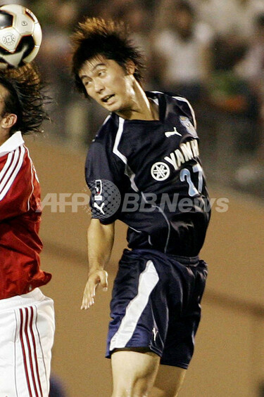 ジュビロ磐田　2005  ユニフォーム　#27　菊地直哉 ジュビロ磐田の菊地直哉 淫行容疑で逮捕 写真1枚 国際ニュース：AFPBB News