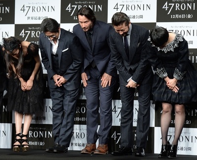 キアヌ・リーブス来日、『47RONIN』をPR