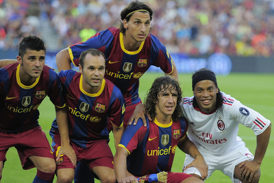 バルセロナ PK戦でミランに勝利、ジョアン・ガンペール杯