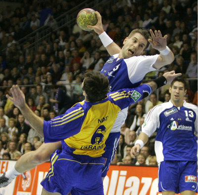 ＜ハンドボール 男子ハンドボール世界選手権＞予選ラウンド、フランス ウクライナを降して開幕勝利を飾る - ドイツ