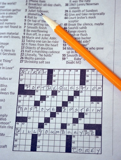 クロスワードパズル誕生100年、第1号はひし形