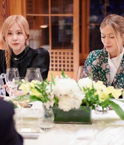 BLACKPINKロゼ、LVMHのブランドパーティーに参加