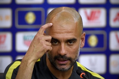 ペップ監督、「シティに体重過多の選手いない」 強権的な手法を否定