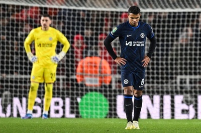 チェルシーが2部ミドルスブラに黒星、リーグ杯準決勝第1戦