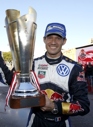 オジェがWRC開幕戦を制す、ラリー・モンテカルロ