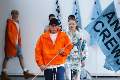 「アンドレア クルーズ」17年春夏メンズ