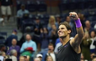 ナダルが通算5度目の全米OP決勝進出、ベレッティーニに完勝