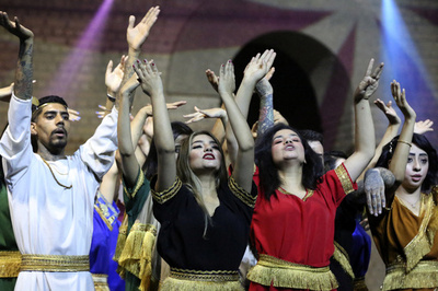 希望の象徴「バビロン国際フェス」、20年ぶり復活 イラク