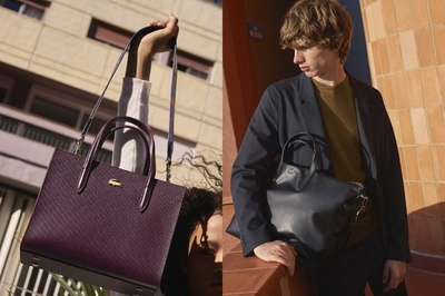 「ラコステ」シンプルで合わせやすいレザーバック新作