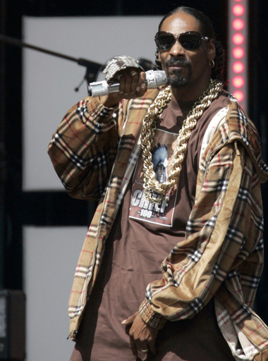 スヌープ・ドッグ 「Live Earth」ハンブルク会場に登場