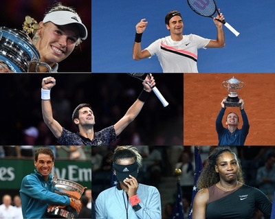 ベテラン健在を印象づけた18年の男子テニス、女子はセレーナが話題に