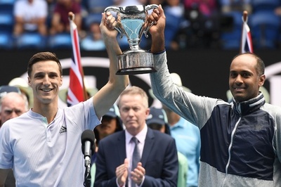 ラム/ソールズベリー組が全豪男子ダブルスV、グランドスラム初制覇