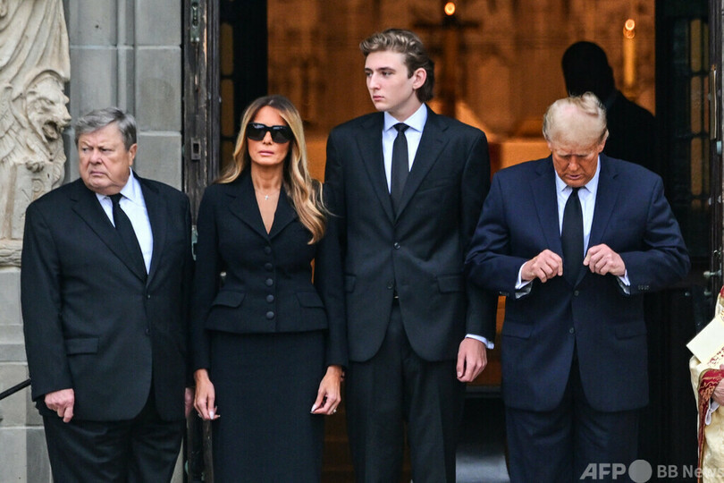 トランプ氏三男バロンさん、「政界デビュー」辞退
