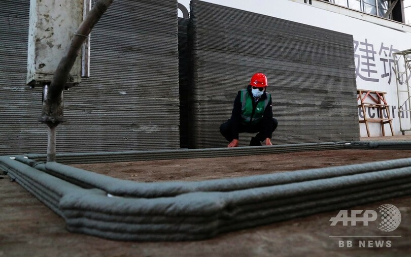 3Dプリンターで隔離病室を「印刷」 湖北の病院を支援