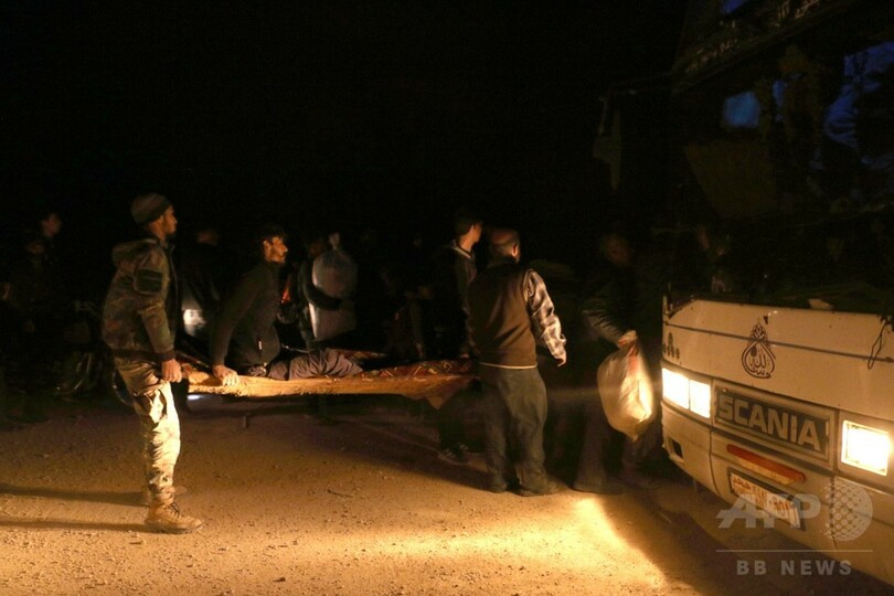 シリアの東グータ、反体制派が最後から2つ目の支配地からも撤退