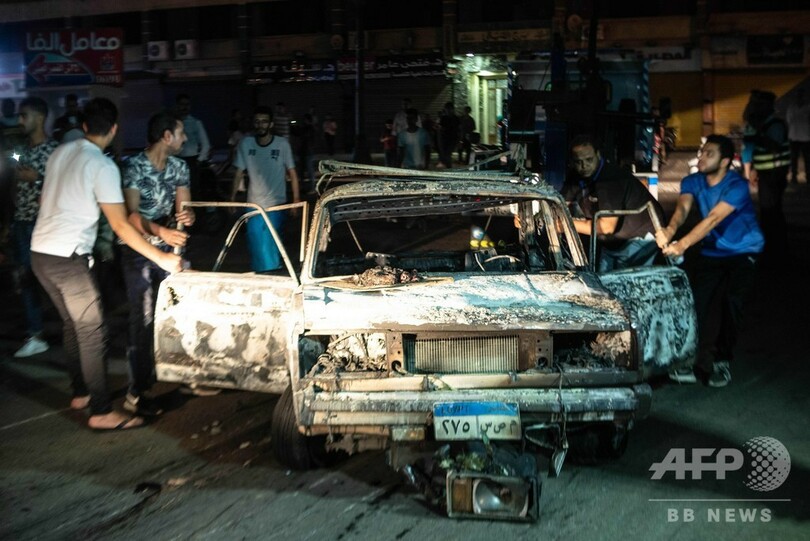 カイロで車爆発 人死亡 エジプト大統領 テロ と非難 写真10枚 国際ニュース Afpbb News