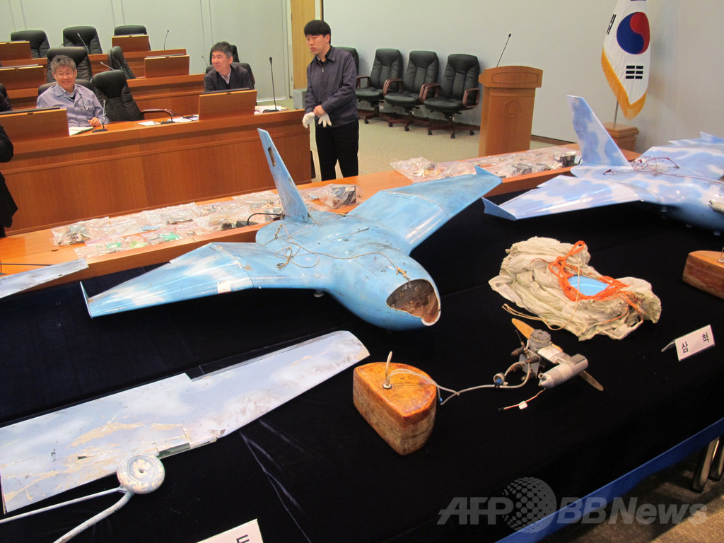 韓国、新たに墜落した無人機を発見 3月から4機目 韓国、新たに墜落した無人機を発見 3月から4機目