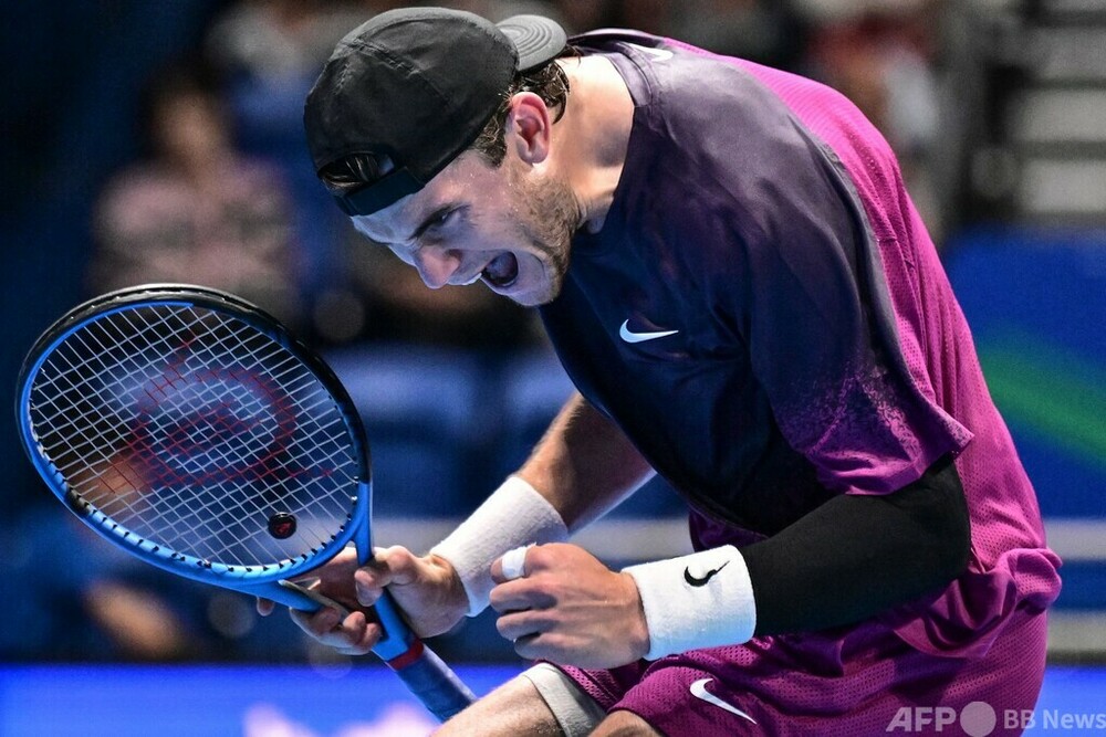 ドレイパーが第2シードのホルカシュ撃破 ジャパンOP8強入り 写真7枚