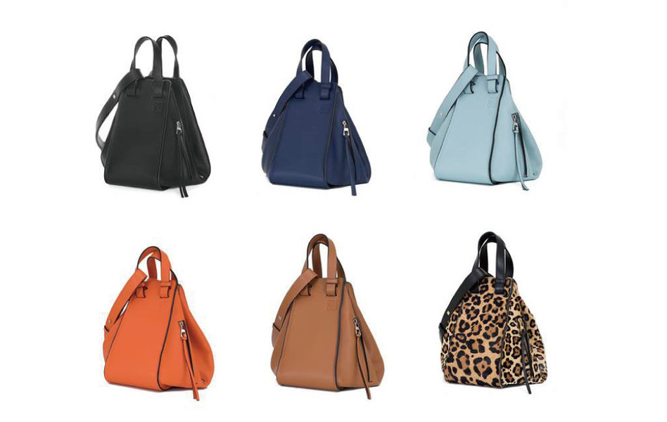 ロエベ「ハンモック バッグ」にスモールサイズ登場