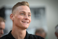自転車ロードレースのマチュー・ファン・デル・プール（2022年9月15日撮影）。(c)DAVID STOCKMAN / BELGA/ AFP