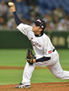 第3回ワールド・ベースボール・クラシック（2013 World Baseball Classic、WBC）は12日、東京で2次ラウンドの1位決定戦が行われ、大会3連覇を狙う日本は10-6でオランダを下し、2次ラウンド首位通過を決めた。

4回に2番手として登板する日本の沢村拓一（Hirokazu Sawamura 、2013年3月12日撮影）。(c)AFP/KAZUHIRO NOGI