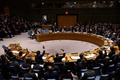 米ニューヨークの国連本部で開かれた国連安全保障理事会の会合で、ベネズエラに関する決議案の採択を行う各国代表ら（2019年2月28日撮影）。(c)Johannes EISELE / AFP