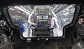独ツビカウの工場で組み立てられるフォルクスワーゲンの電気自動車「ID.3」（2020年4月23日撮影、資料写真）。(c)Hendrik Schmidt / POOL / AFP