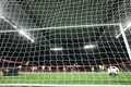 サッカー国際親善試合、スペイン対ブラジル。スペインのロドリゴが決めたPKによる3点目の場面（2024年3月26日撮影）。(c)Thomas COEX/ AFP