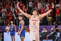 FIBAバスケットボール・ワールドカップ、17-32位順位決定ラウンド・グループO、日本対ベネズエラ。試合に臨む渡辺雄太（2023年8月31日撮影）。(c)Yuichi YAMAZAKI / AFP