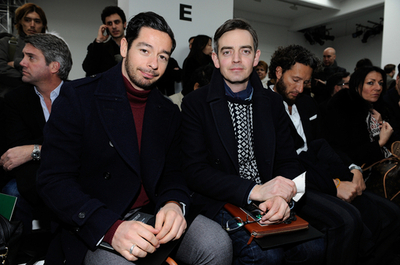 「プリングル オブ スコットランド」、ショーのフロントロウ