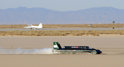 蒸気自動車の最速記録、103年ぶりに更新