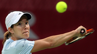 <女子テニス カタール・トータル・オープン2007>エナン モリックを破って準々決勝へ - カタール