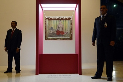 盗難から10年以上、マティス絵画再展示 ベネズエラ