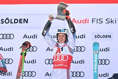 スティーン・オルセンが優勝 ヒルシャーは上々の復帰 アルペンW杯