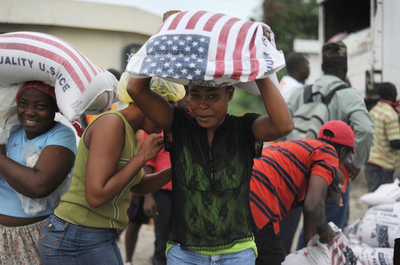 ハイチで大規模な食料配給計画が始動、WFPなど