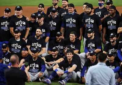 ドジャースとブレーブス、3連勝でナ・リーグ優勝決定シリーズ進出