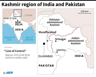 インド、パキスタン領内で過激派空爆と発表